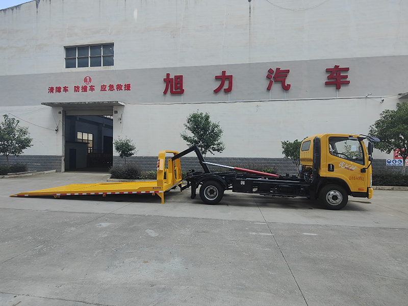 國六藍(lán)牌解放虎VN全落地清障車（重載型）
